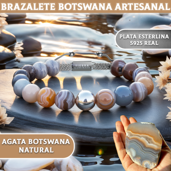 Brazalete Botswana Artesanal