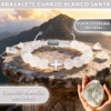 Brazalete Cuarzo Blanco Santa